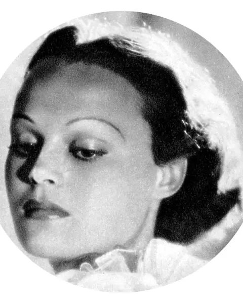 Katherine DeMille, Canadian born American actress, 1934-1935
