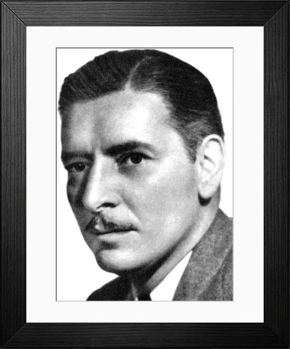 Framed Print : Ronald Colman, English actor, 1934-1935 Framed Print : Ronald Colman, English actor, 1934-1935