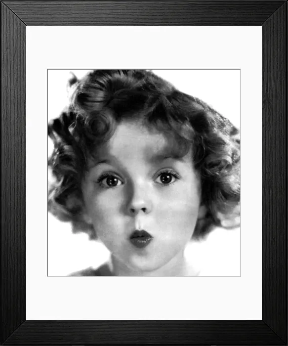 Framed Print : Shirley Temple, American actress, 1934-1935 Framed Print : Shirley Temple, American actress, 1934-1935