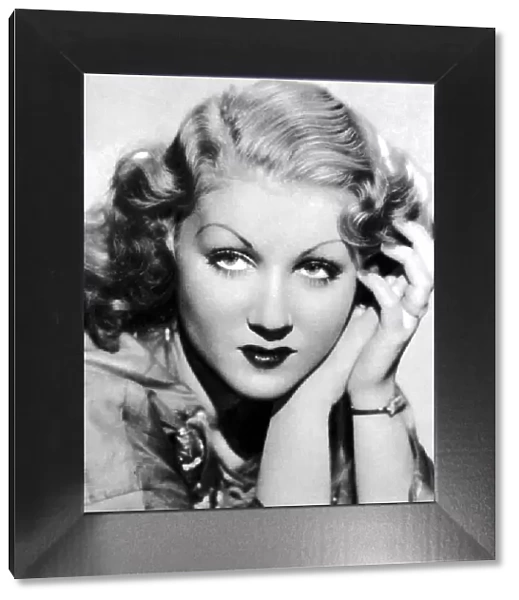Grace Bradley, American actress, 1934-1935