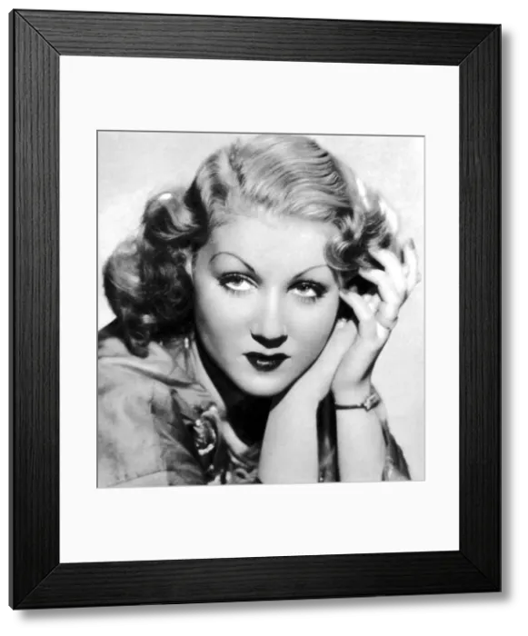 Framed Print : Grace Bradley, American actress, 1934-1935 Framed Print : Grace Bradley, American actress, 1934-1935