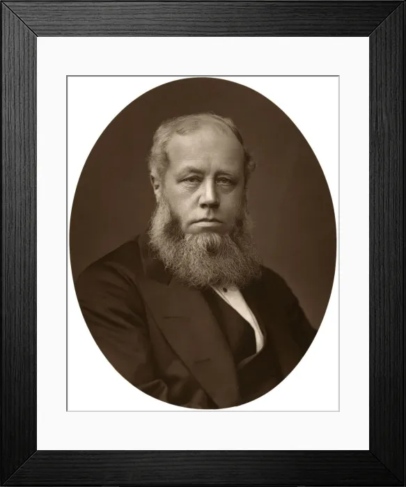 Framed Print : Right Hon Sir Richard Baggallay, Judge of the Supreme Court of Appeal, 1876. Artist: Lock & Whitfield Framed Print : Right Hon Sir Richard Baggallay, Judge of the Supreme Court of Appeal, 1876. Artist: Lock & Whitfield