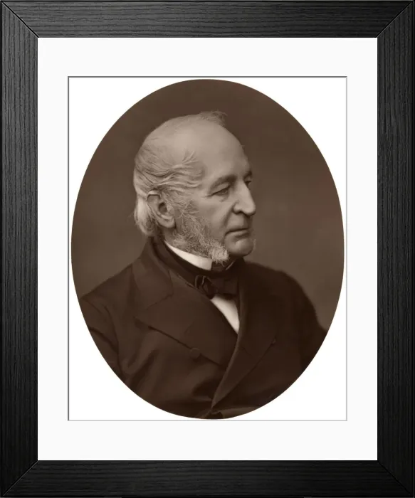 Framed Print : Right Hon Spencer Walpole, MP, British Conservative politician, 1876. Artist: Lock & Whitfield Framed Print : Right Hon Spencer Walpole, MP, British Conservative politician, 1876. Artist: Lock & Whitfield