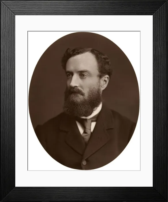 Framed Print : Sir Michael Hicks-Beach, Bart, MP, Chief Secretary for Ireland, 1876. Artist: Lock & Whitfield Framed Print : Sir Michael Hicks-Beach, Bart, MP, Chief Secretary for Ireland, 1876. Artist: Lock & Whitfield