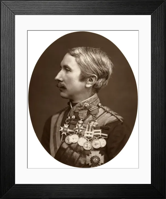 Framed Print : Major-General Sir Garnet Wolseley, KCB, British soldier, 1876. Artist: Lock & Whitfield Framed Print : Major-General Sir Garnet Wolseley, KCB, British soldier, 1876. Artist: Lock & Whitfield
