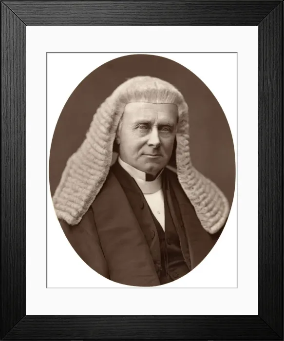 Framed Print : Right Hon Henry Bouverie Brand, MP, Speaker of the House of Commons, 1876. Artist: Lock & Whitfield Framed Print : Right Hon Henry Bouverie Brand, MP, Speaker of the House of Commons, 1876. Artist: Lock & Whitfield
