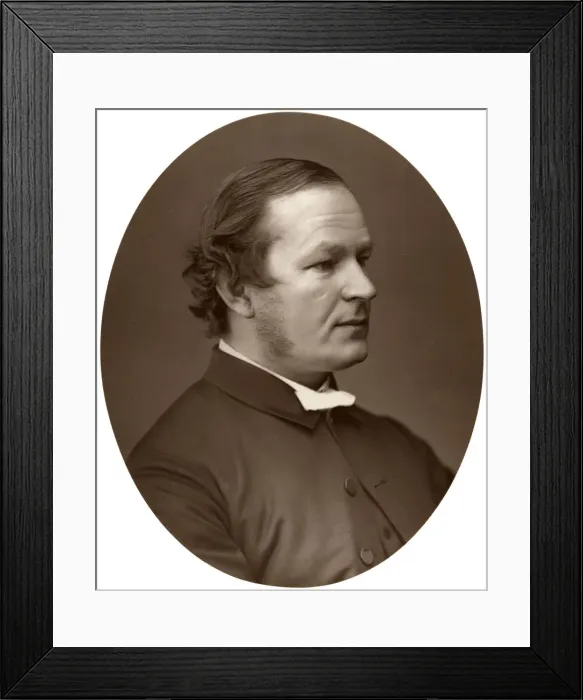 Framed Print : Rev Canon Farrar, DD, FRS, Canon of Westminster, 1876. Artist: Lock & Whitfield Framed Print : Rev Canon Farrar, DD, FRS, Canon of Westminster, 1876. Artist: Lock & Whitfield