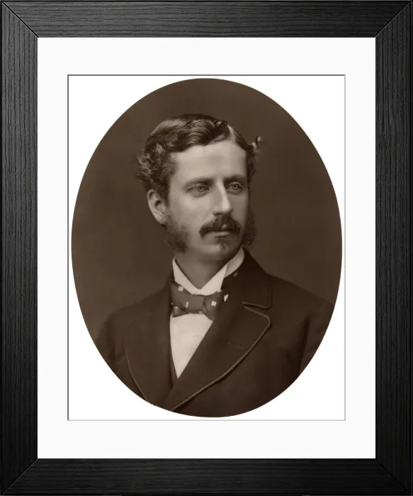 Framed Print : Lord George Hamilton, MP, Under-Secretary of State for India, 1876. Artist: Lock & Whitfield Framed Print : Lord George Hamilton, MP, Under-Secretary of State for India, 1876. Artist: Lock & Whitfield