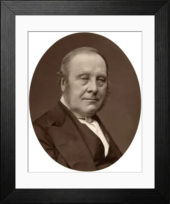 Framed Print : Right Hon Lord Redesdale, Chairman of Committees of the House of Lords, 1876. Artist: Lock & Whitfield Framed Print : Right Hon Lord Redesdale, Chairman of Committees of the House of Lords, 1876. Artist: Lock & Whitfield
