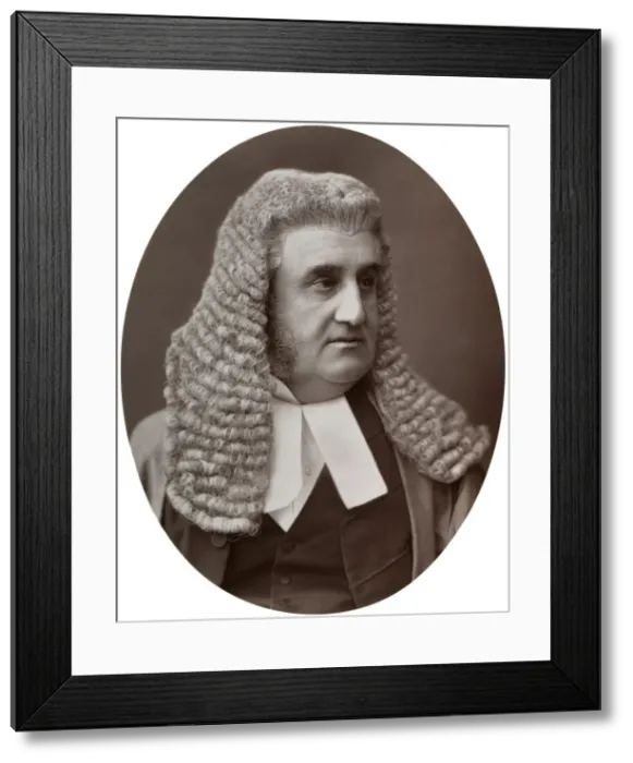 Framed Print : Right Hon Sir Robert J Phillimore, DCL, Judge of the High Court of Justice, 1877. Artist: Lock & Whitfield Framed Print : Right Hon Sir Robert J Phillimore, DCL, Judge of the High Court of Justice, 1877. Artist: Lock & Whitfield