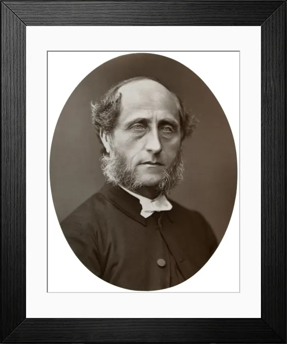 Framed Print : Christopher Newman Hall, LLB, English Nonconformist divine, 1877. Artist: Lock & Whitfield Framed Print : Christopher Newman Hall, LLB, English Nonconformist divine, 1877. Artist: Lock & Whitfield