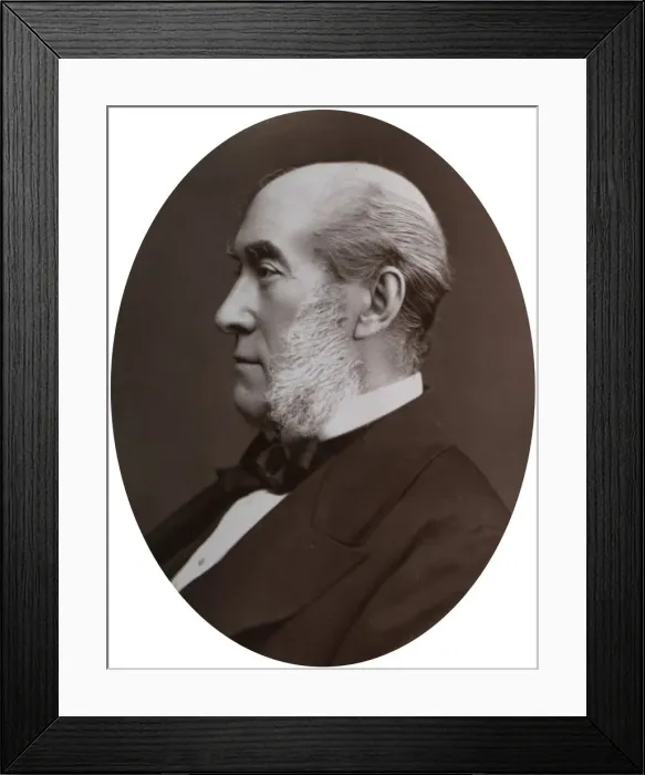 Framed Print : Sir William Fergusson, Bart, FRS, Sergeant-Surgeon to the Queen, 1877. Artist: Lock & Whitfield Framed Print : Sir William Fergusson, Bart, FRS, Sergeant-Surgeon to the Queen, 1877. Artist: Lock & Whitfield
