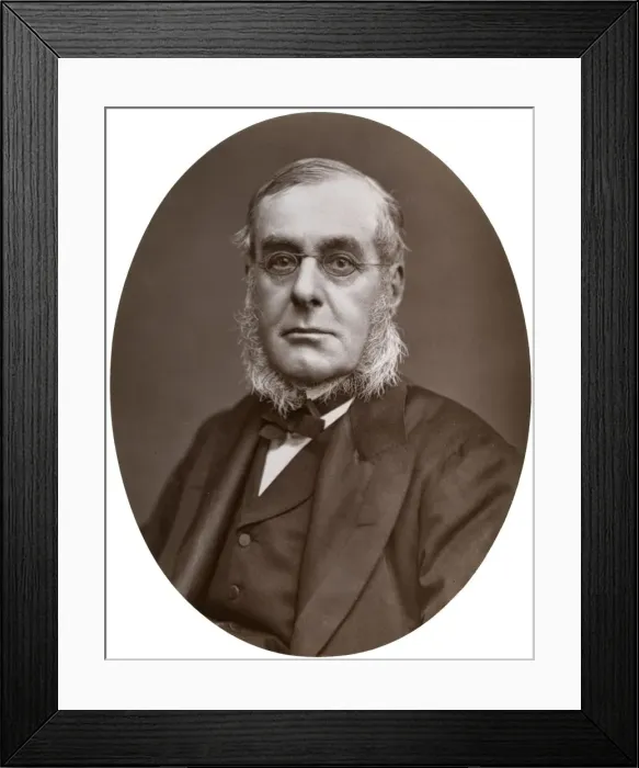 Framed Print : Admiral Sir Richard Collinson, KCB, FRGS, Deputy-Master of Trinity House, 1877. Artist: Lock & Whitfield Framed Print : Admiral Sir Richard Collinson, KCB, FRGS, Deputy-Master of Trinity House, 1877. Artist: Lock & Whitfield