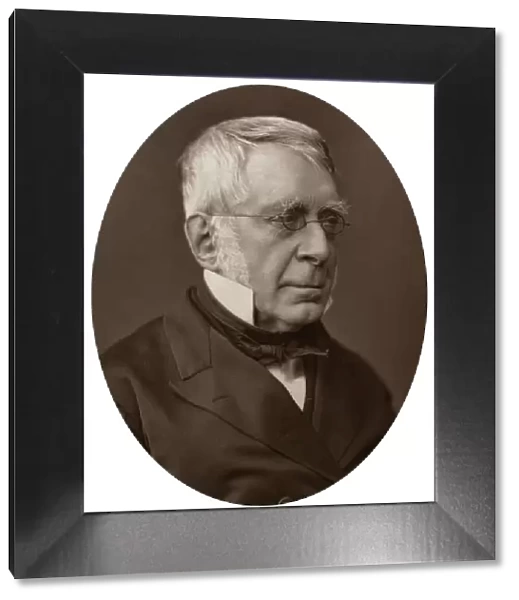 Sir George Biddell Airy, KCB, FRS, Astronomer Royal, 1877. Artist: Lock & Whitfield
