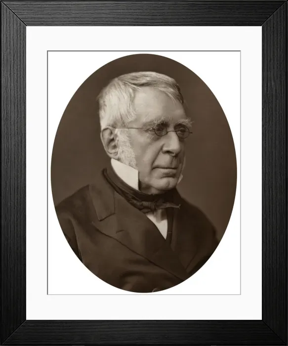 Framed Print : Sir George Biddell Airy, KCB, FRS, Astronomer Royal, 1877. Artist: Lock & Whitfield Framed Print : Sir George Biddell Airy, KCB, FRS, Astronomer Royal, 1877. Artist: Lock & Whitfield