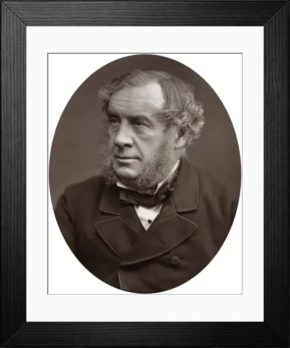 Framed Print : Hon Sir William Robert Grove, DCL, FRS, Judge of the Hight Court of Justice, 1877. Artist: Lock & Whitfield Framed Print : Hon Sir William Robert Grove, DCL, FRS, Judge of the Hight Court of Justice, 1877. Artist: Lock & Whitfield