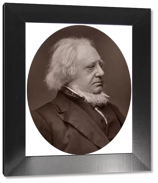 Sir Henry Cole, KCB, British designer, civil servant and writer, 1877. Artist: Lock & Whitfield