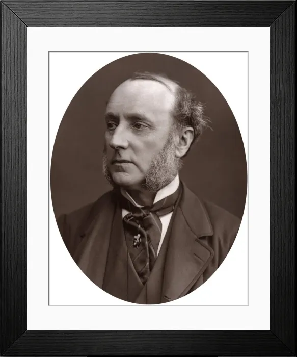Framed Print : James Sant, RA, Principal Painter in Ordinary to the Queen, 1877. Artist: Lock & Whitfield Framed Print : James Sant, RA, Principal Painter in Ordinary to the Queen, 1877. Artist: Lock & Whitfield