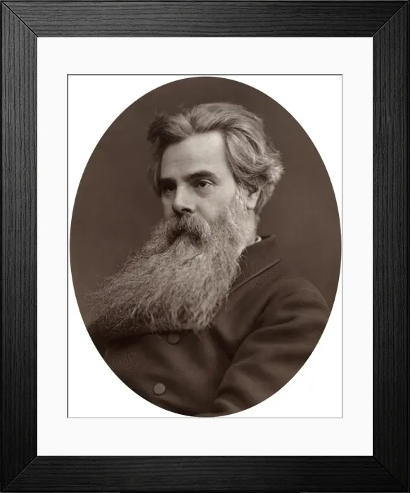 Framed Print : Thomas Woolner, RA, Professor of Sculpture at the Royal Academy, 1877. Artist: Lock & Whitfield Framed Print : Thomas Woolner, RA, Professor of Sculpture at the Royal Academy, 1877. Artist: Lock & Whitfield