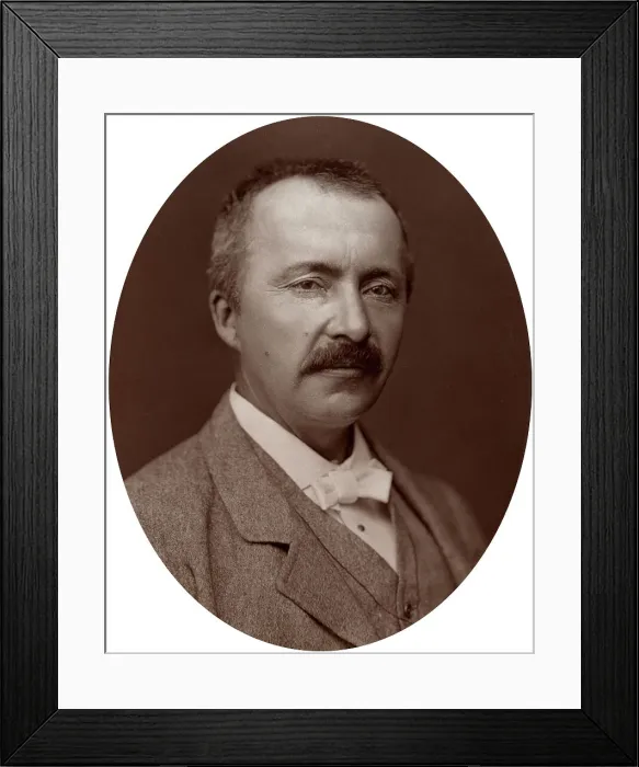 Framed Print : Dr Heinrich Schliemann, German Homeric Archeologist, 1877. Artist: Lock & Whitfield Framed Print : Dr Heinrich Schliemann, German Homeric Archeologist, 1877. Artist: Lock & Whitfield