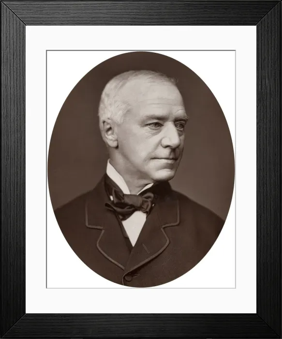 Framed Print : Hon Sir Henry Hawkins, Judge of the Hight Court of Justice, 1877. Artist: Lock & Whitfield Framed Print : Hon Sir Henry Hawkins, Judge of the Hight Court of Justice, 1877. Artist: Lock & Whitfield