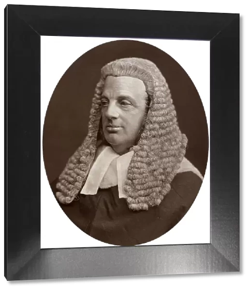 Right Hon Sir William Baliol Brett, Judge of the Court of Appeal, 1877. Artist: Lock & Whitfield