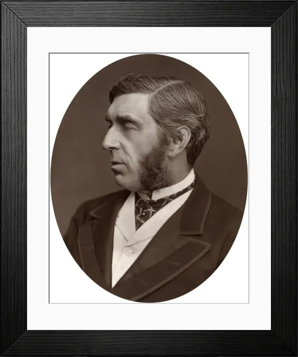 Framed Print : Right Hon George Joachim Goschen, MP for the City of London, 1877. Artist: Lock & Whitfield Framed Print : Right Hon George Joachim Goschen, MP for the City of London, 1877. Artist: Lock & Whitfield
