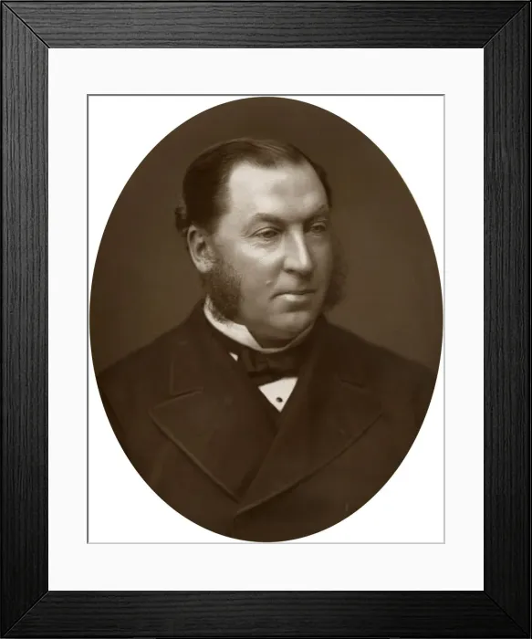 Framed Print : Hon Sir James Charles Mathew, LLD, Judge of the High Court of Justice, 1883. Artist: Lock & Whitfield Framed Print : Hon Sir James Charles Mathew, LLD, Judge of the High Court of Justice, 1883. Artist: Lock & Whitfield