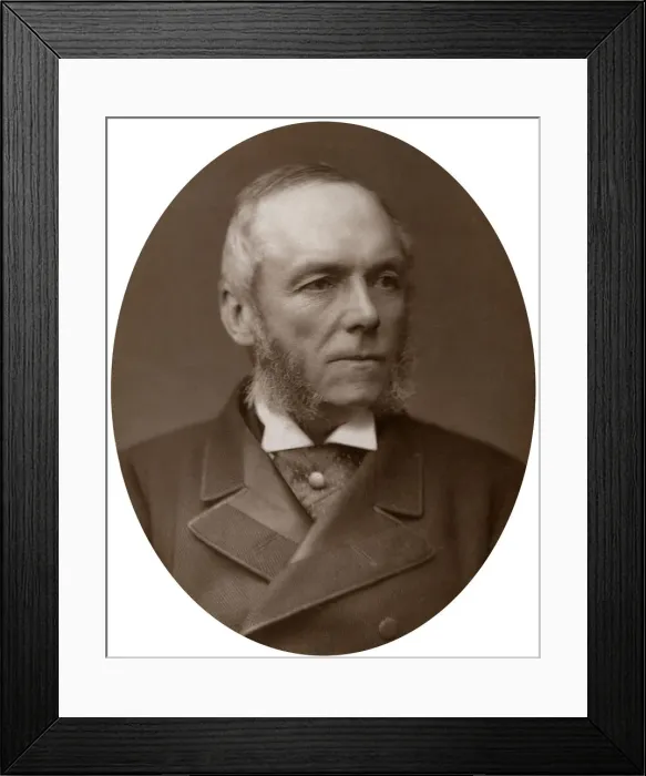 Framed Print : Right Hon George Osborne Morgan, QC, MP, Judge Advocate-General, 1883. Artist: Lock & Whitfield Framed Print : Right Hon George Osborne Morgan, QC, MP, Judge Advocate-General, 1883. Artist: Lock & Whitfield