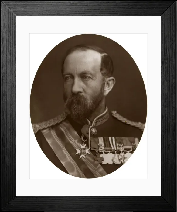 Framed Print : Major General Sir Henry Evelyn Wood, VC, KCB, British soldier, 1883. Artist: Lock & Whitfield Framed Print : Major General Sir Henry Evelyn Wood, VC, KCB, British soldier, 1883. Artist: Lock & Whitfield