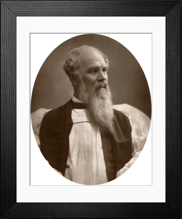 Framed Print : Right Rev John Charles Ryle, DD, Bishop of Liverpool, 1883. Artist: Lock & Whitfield Framed Print : Right Rev John Charles Ryle, DD, Bishop of Liverpool, 1883. Artist: Lock & Whitfield