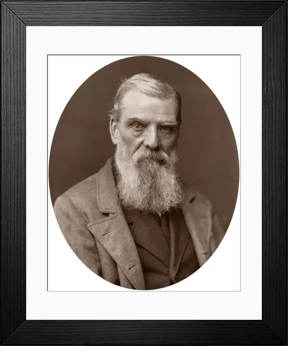 Framed Print : Richard Ansdell, RA, English painter, 1883. Artist: Lock & Whitfield Framed Print : Richard Ansdell, RA, English painter, 1883. Artist: Lock & Whitfield
