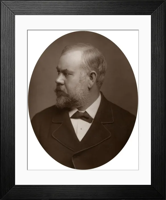 Framed Print : Henry Hugh Armstead, RA, British sculptor and illustrator, 1883. Artist: Lock & Whitfield Framed Print : Henry Hugh Armstead, RA, British sculptor and illustrator, 1883. Artist: Lock & Whitfield