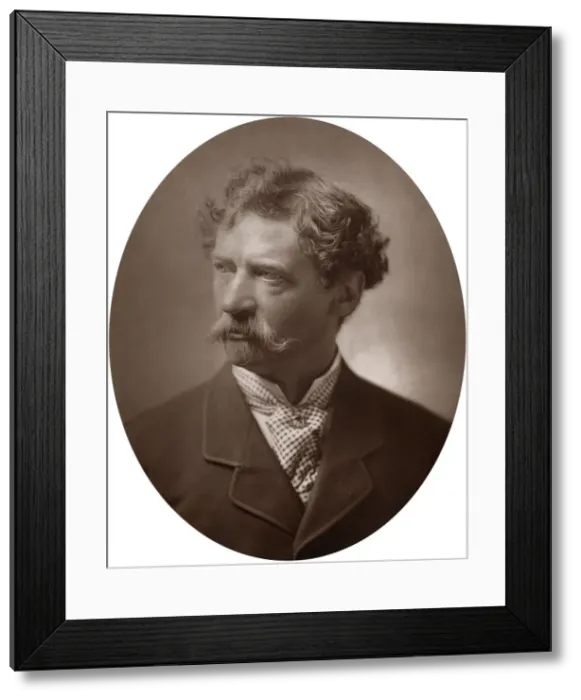 Framed Print : Joseph Edgar Boehm, RA, British sculptor, 1883. Artist: Lock & Whitfield Framed Print : Joseph Edgar Boehm, RA, British sculptor, 1883. Artist: Lock & Whitfield