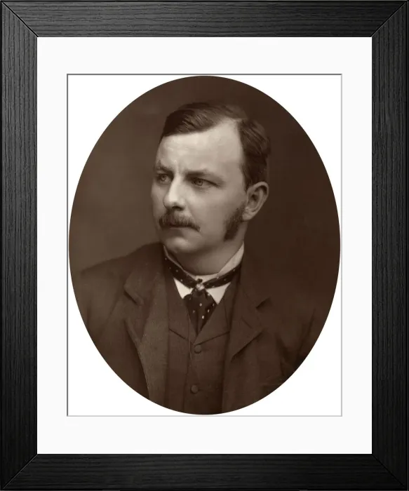 Framed Print : Frank Holl, ARA, English painter, 1883. Artist: Lock & Whitfield Framed Print : Frank Holl, ARA, English painter, 1883. Artist: Lock & Whitfield