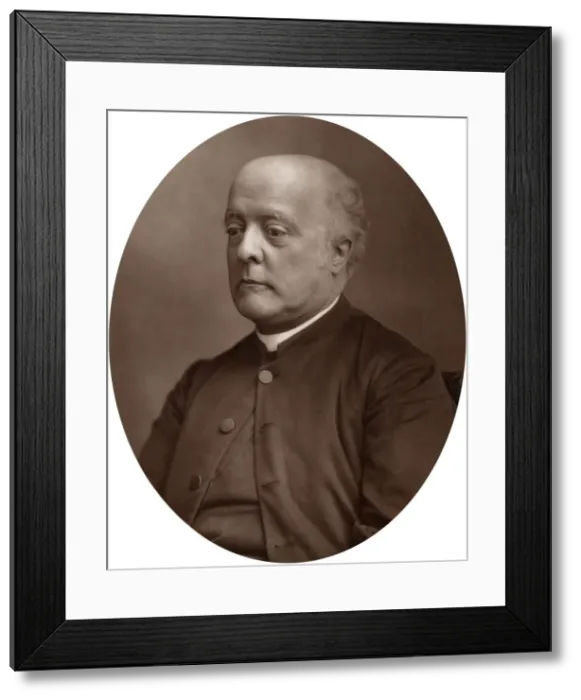 Framed Print : Rev Sir Frederick A Gore Ouseley, Bart, Professor of Music at the University of Oxford, 1883. Artist: Lock & Whitfield Framed Print : Rev Sir Frederick A Gore Ouseley, Bart, Professor of Music at the University of Oxford, 1883. Artist: Lock & Whitfield