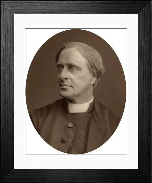 Framed Print : Edward White Benson, Lord Bishop of Truro, 1880. Artist: Lock & Whitfield Framed Print : Edward White Benson, Lord Bishop of Truro, 1880. Artist: Lock & Whitfield