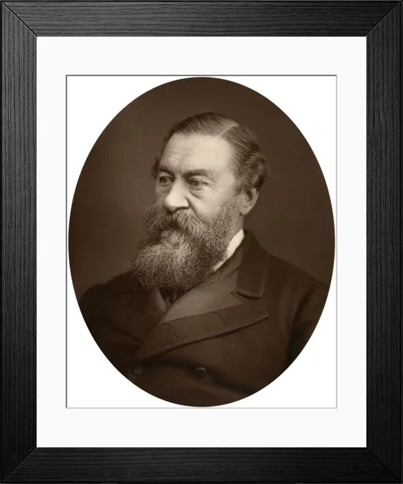 Framed Print : Sir Samuel White Baker, African explorer, 1880. Artist: Lock & Whitfield Framed Print : Sir Samuel White Baker, African explorer, 1880. Artist: Lock & Whitfield