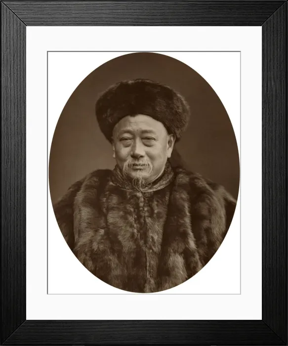 Framed Print : Kuo Sung-Tao, first Chinese envoy to Great Britain, 1880. Artist: Lock & Whitfield Framed Print : Kuo Sung-Tao, first Chinese envoy to Great Britain, 1880. Artist: Lock & Whitfield