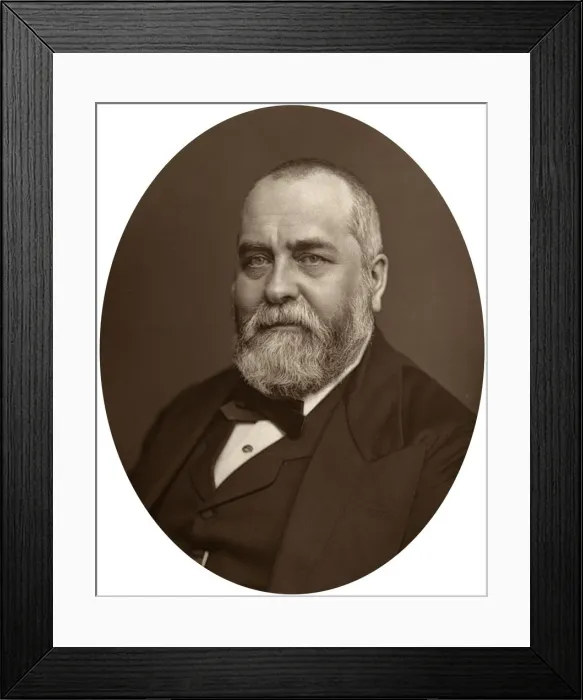 Framed Print : Sir Francis Philip Cunliffe Owen, director of the South Kensington Museum, 1880. Artist: Lock & Whitfield Framed Print : Sir Francis Philip Cunliffe Owen, director of the South Kensington Museum, 1880. Artist: Lock & Whitfield