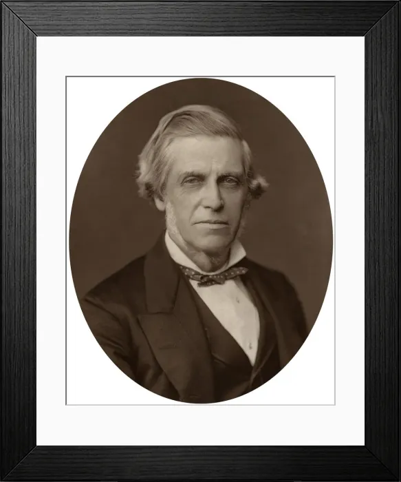 Framed Print : William Bowman, Fellow of the Royal Society, 1880. Artist: Lock & Whitfield Framed Print : William Bowman, Fellow of the Royal Society, 1880. Artist: Lock & Whitfield