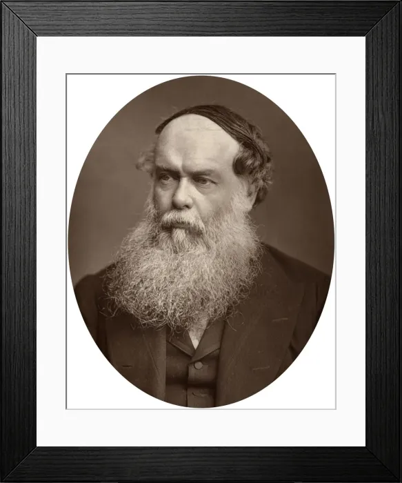 Framed Print : Birket Foster, member of the Watercolour Society, 1880. Artist: Lock & Whitfield Framed Print : Birket Foster, member of the Watercolour Society, 1880. Artist: Lock & Whitfield