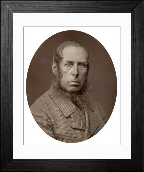 Framed Print : Sir Robert Porrett Collier, judge of the Judicial Committee of the Privy Council, 1880. Artist: Lock & Whitfield Framed Print : Sir Robert Porrett Collier, judge of the Judicial Committee of the Privy Council, 1880. Artist: Lock & Whitfield
