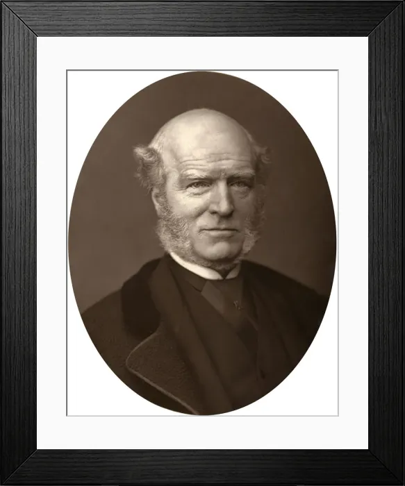 Framed Print : Thomas Hughes, 1880. Artist: Lock & Whitfield Framed Print : Thomas Hughes, 1880. Artist: Lock & Whitfield