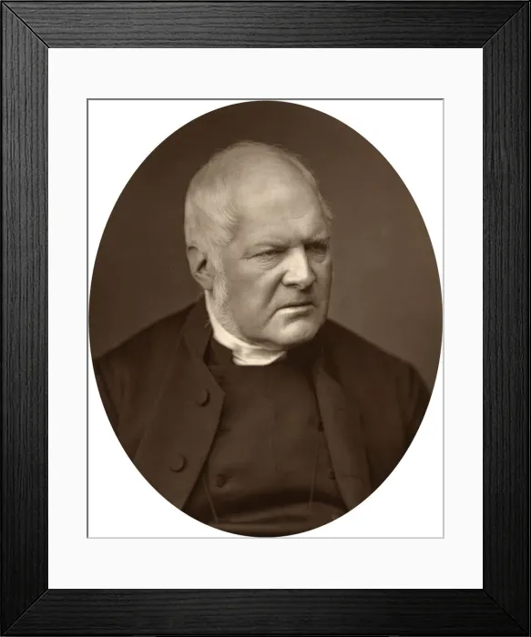 Framed Print : Reverend Edward Meyrick Goulburn, Dean of Norwich, 1880. Artist: Lock & Whitfield Framed Print : Reverend Edward Meyrick Goulburn, Dean of Norwich, 1880. Artist: Lock & Whitfield