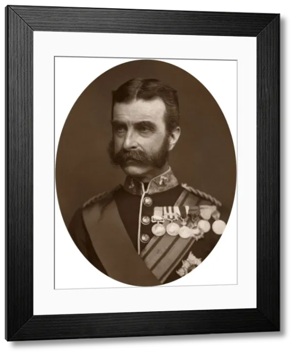 Framed Print : Major-General Lord Chelmsford, British soldier, 1882. Artist: Lock & Whitfield Framed Print : Major-General Lord Chelmsford, British soldier, 1882. Artist: Lock & Whitfield