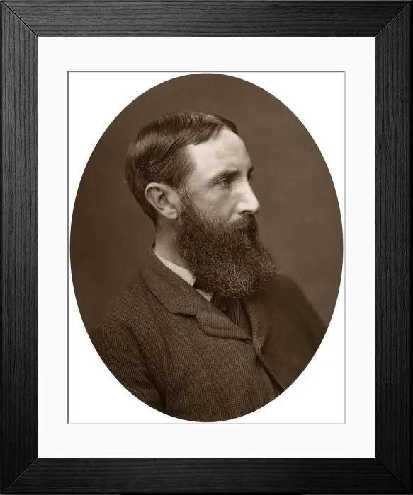 Framed Print : George Dunlop Leslie, artist and Royal Academician, 1882. Artist: Lock & Whitfield Framed Print : George Dunlop Leslie, artist and Royal Academician, 1882. Artist: Lock & Whitfield