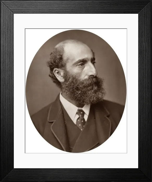 Framed Print : Philip Hermogenes Calderon, artist and Royal Academician, 1882. Artist: Lock & Whitfield Framed Print : Philip Hermogenes Calderon, artist and Royal Academician, 1882. Artist: Lock & Whitfield