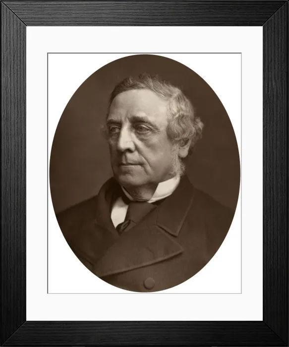Framed Print : George Denman (1819-1896), Judge of the High Court of Justice, 1882. Artist: Lock & Whitfield Framed Print : George Denman (1819-1896), Judge of the High Court of Justice, 1882. Artist: Lock & Whitfield