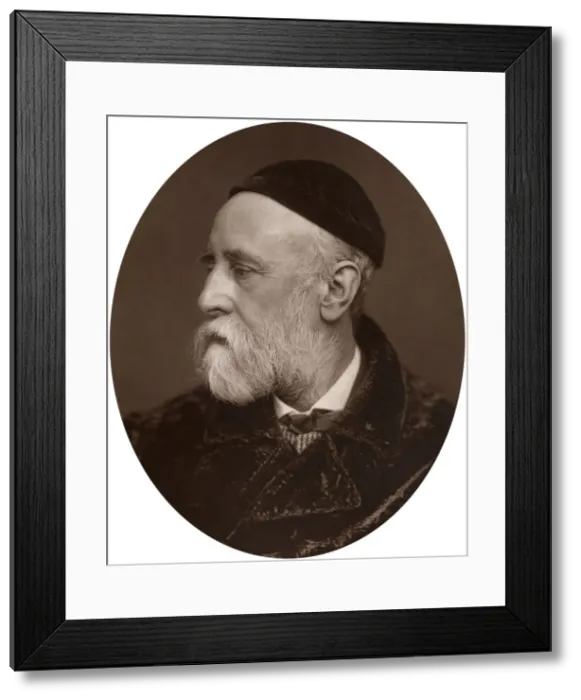 Framed Print : George Frederick Watts, artist and Royal Academician, 1882. Artist: Lock & Whitfield Framed Print : George Frederick Watts, artist and Royal Academician, 1882. Artist: Lock & Whitfield